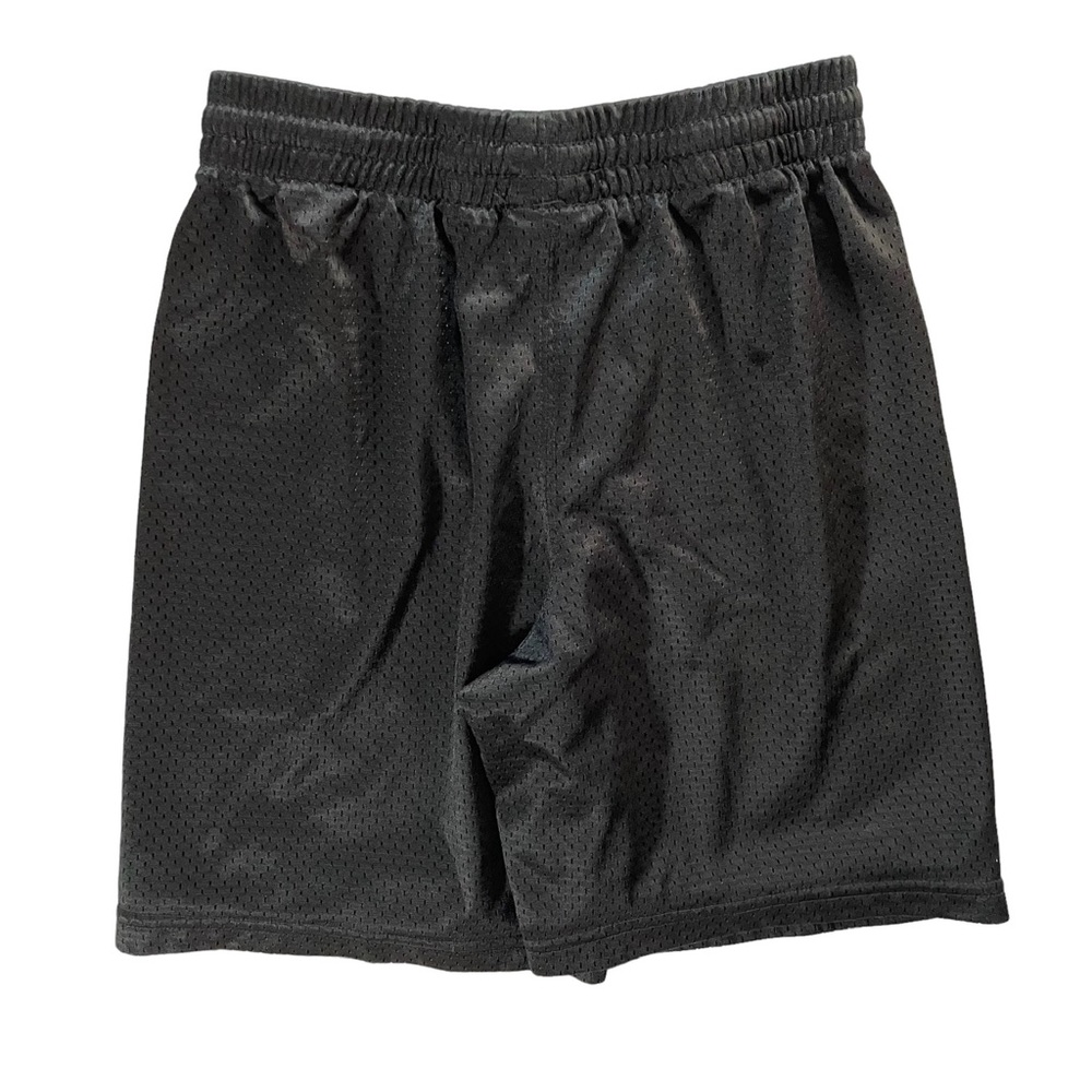 New Balance Boys Black Mesh Basketball Gym Shorts With Drawstring- Size Small